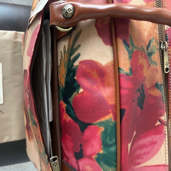 Patricia Nash GONNESA Overnight Bag SPRING MULTI Luggage NWT - Picture 3 of 13